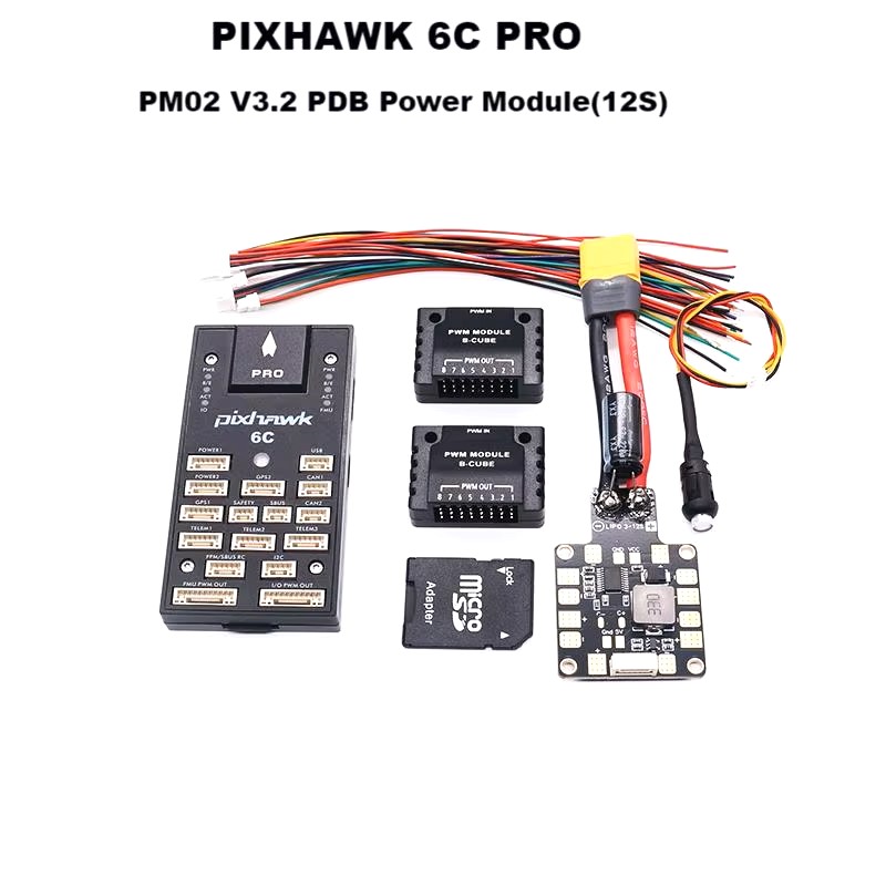 Drone Power Distribution Board - Controlador de Vuelo Autopilot PIXHAWK 6C