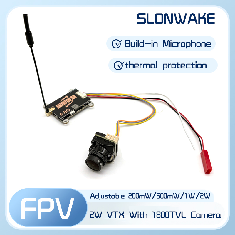 Transmisor VTX SLONWAKE 5.8G 5 - Drone Receiver reseña y precio