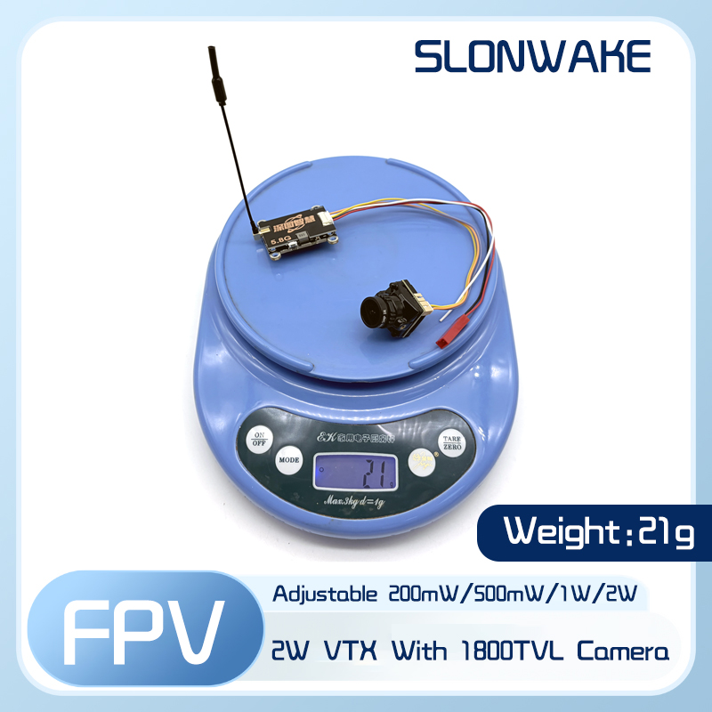Transmisor VTX SLONWAKE 5.8G 5 - Drone Receiver reseña y precio