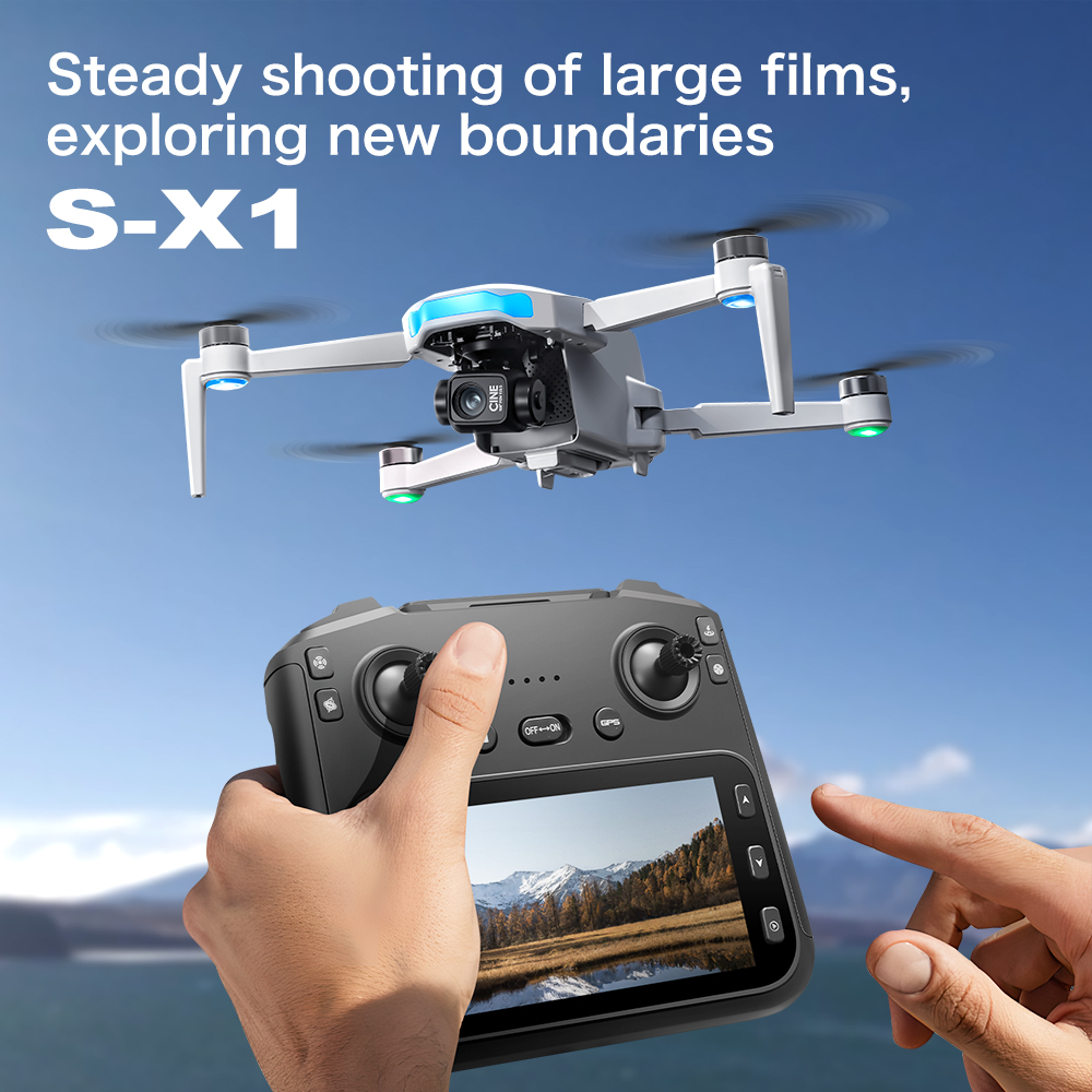 Dron GPS Original S-X1 con cám - Drone Gps Mount reseña y precio