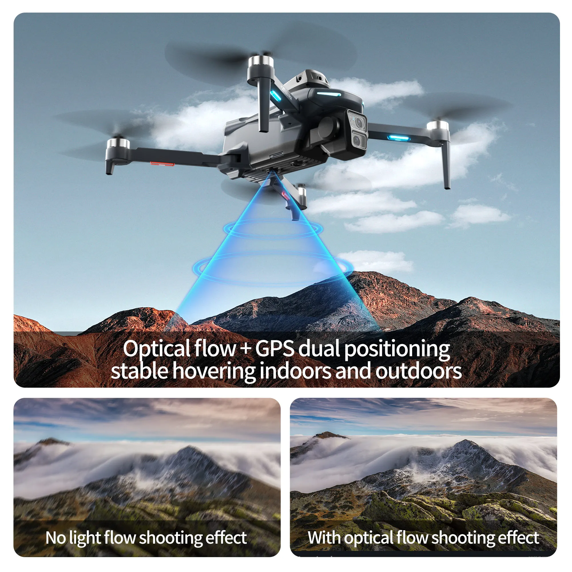 Dron GPS Original XT606 MAX HD - Drone Gps Mount reseña y precio