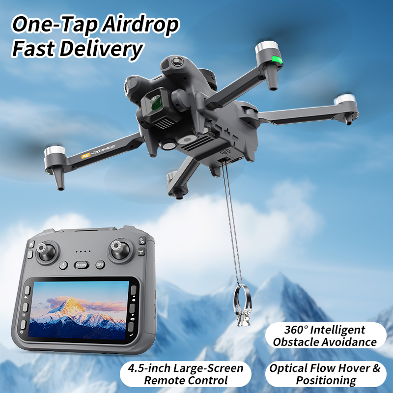 Nuevo dron GPS inteligente con - Drone Gps Mount reseña y precio